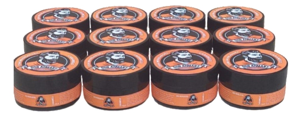Kit 12 Pomadas Modeladoras Don Armany Caramelo 70g | Atacado