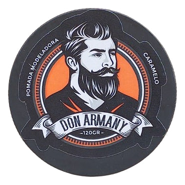 Pomada Modeladora Caramelo Don Armany 120g - Fixação Forte,