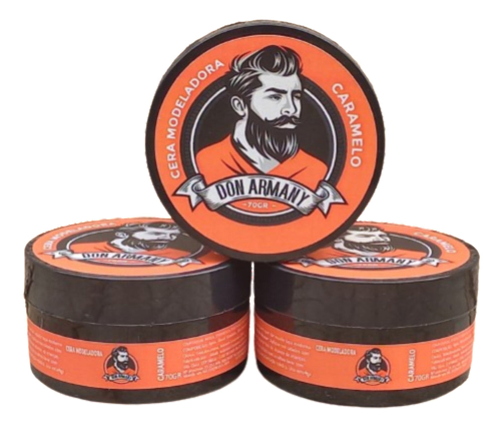 Pomada Modeladora Masculina Efeito Seco Don Armany - Kit 3un