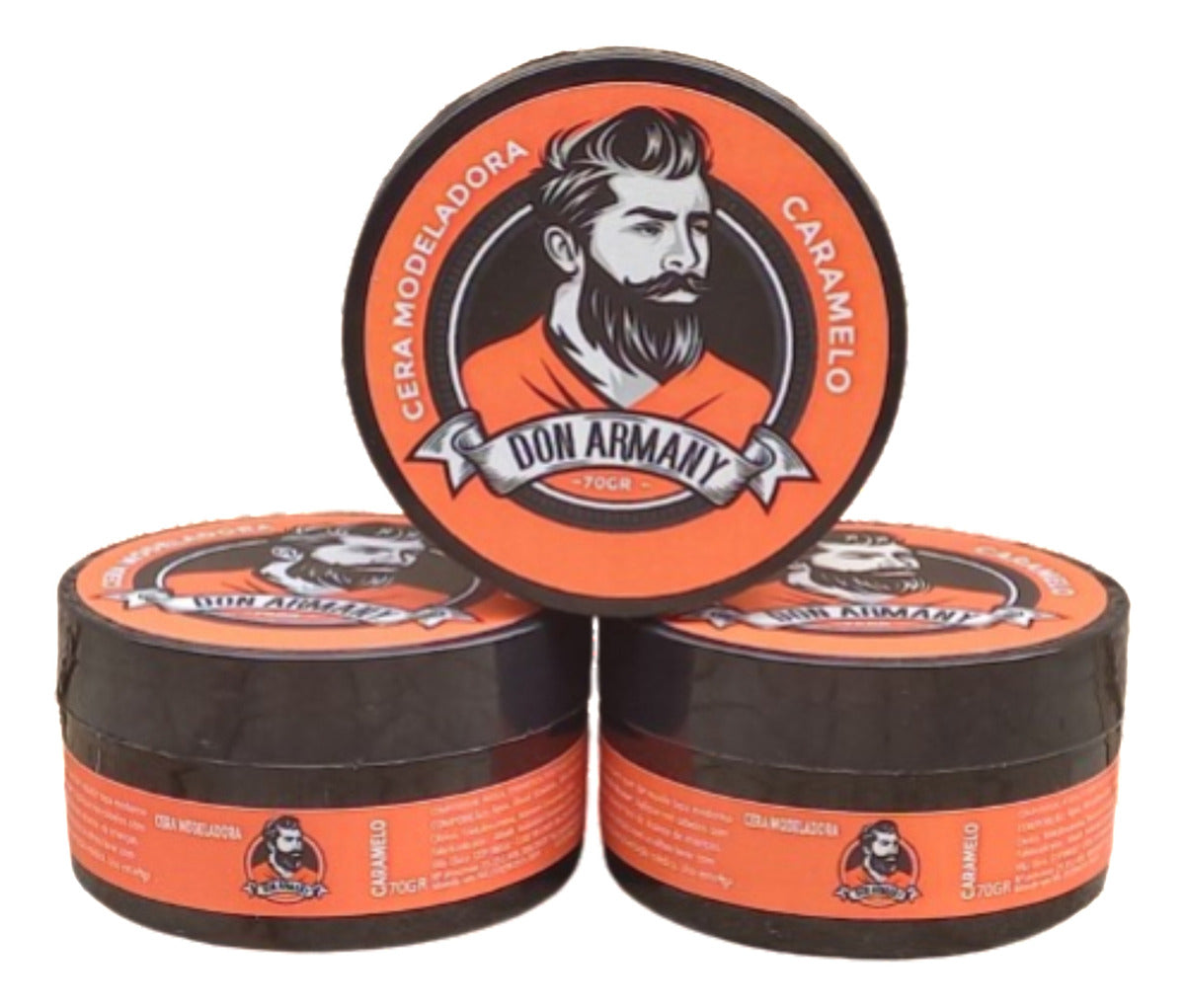 Pomada Modeladora Masculina Efeito Seco Don Armany - Kit 3un