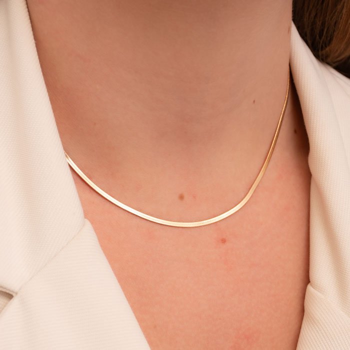 CHOKER FITA FINA 3MM